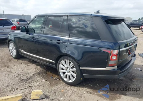 2016 Land Rover Range Rover 5.0L V8 Supercharged из США, поврежденный, VIN SALGS2EF3GA262495